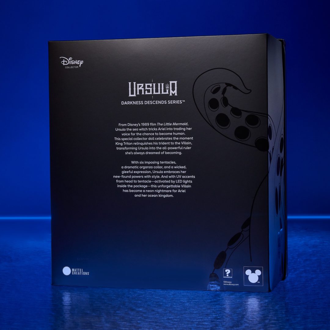Mattel Disney Ursula Collectible Doll Darkness Descends Series 