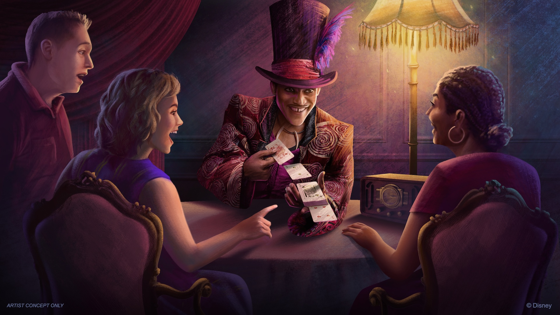 Disney Villains Destination D23 Panel Disney Cruise Line Dr. Facilier Character