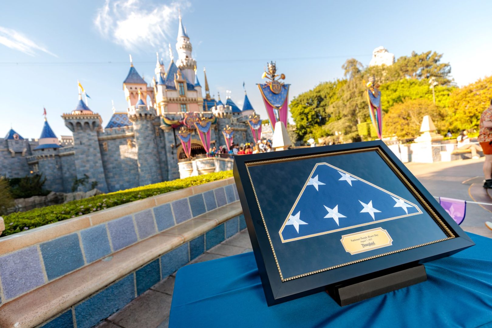 Disneyland Resort Honors Purple Heart Recipients