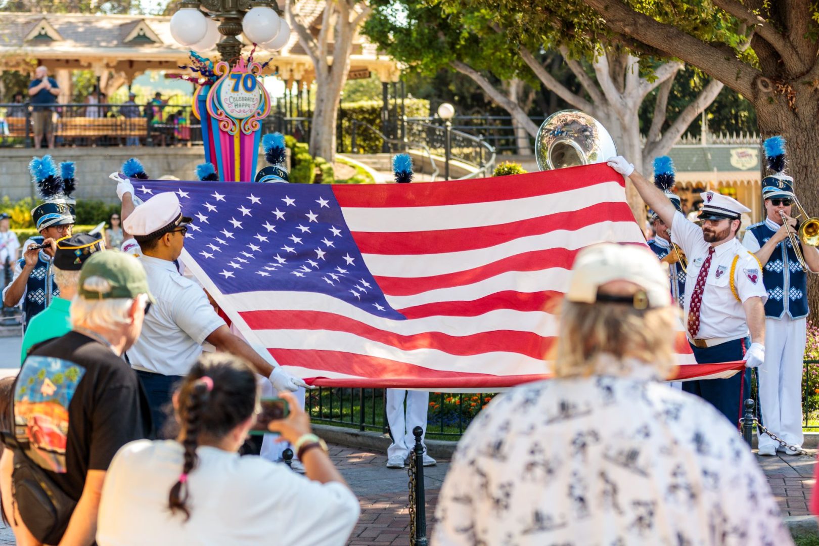 Disneyland Resort Honors Purple Heart Recipients