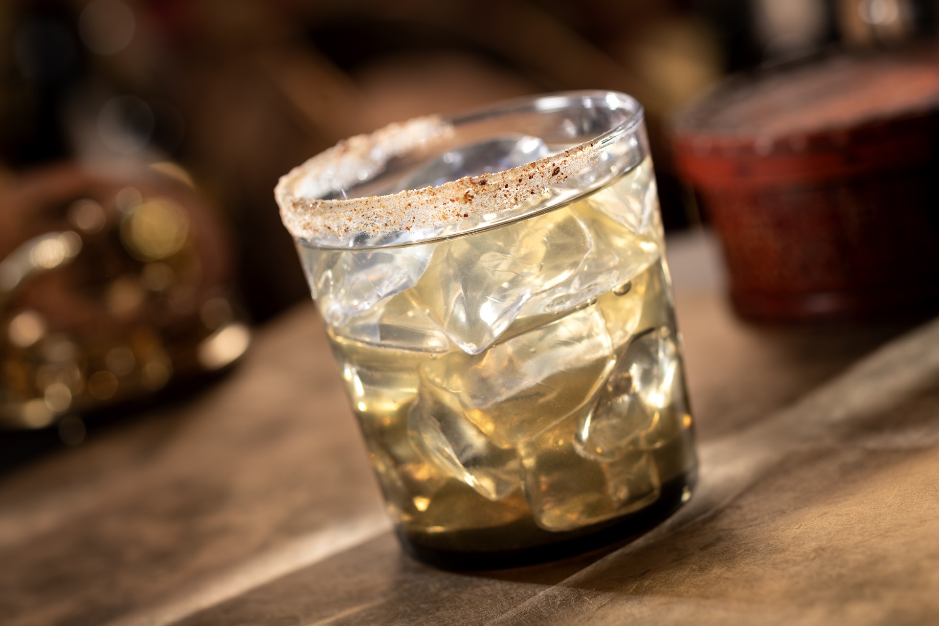 Beak and Barrel Skull Lit Fuse Drink at Walt Disney World