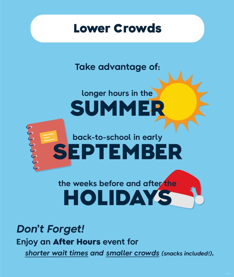 2025 Best times to visit Walt Disney World for the lower crowds