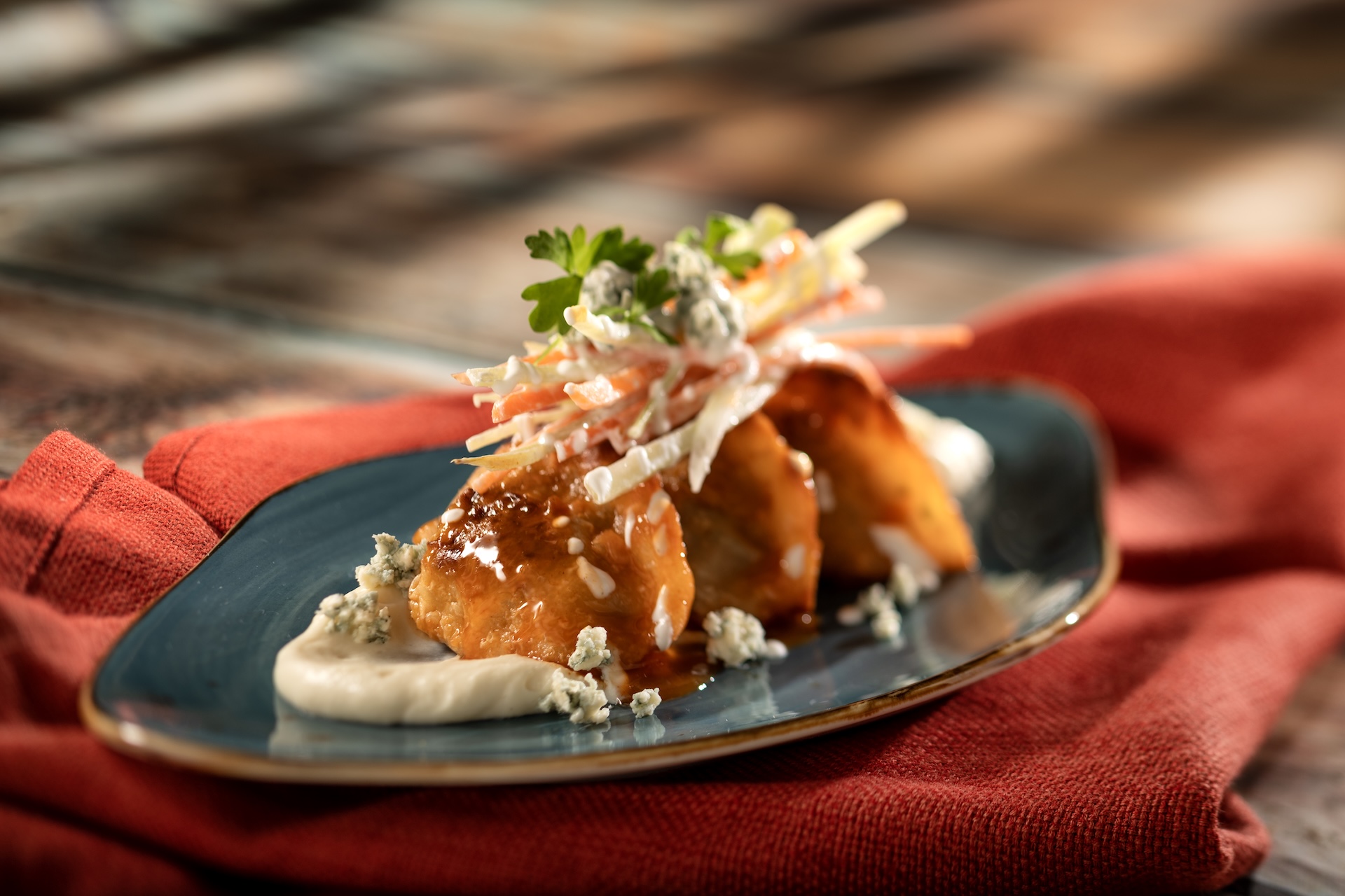 EPCOT Food & Wine Festival Buffalo-style Dumplings