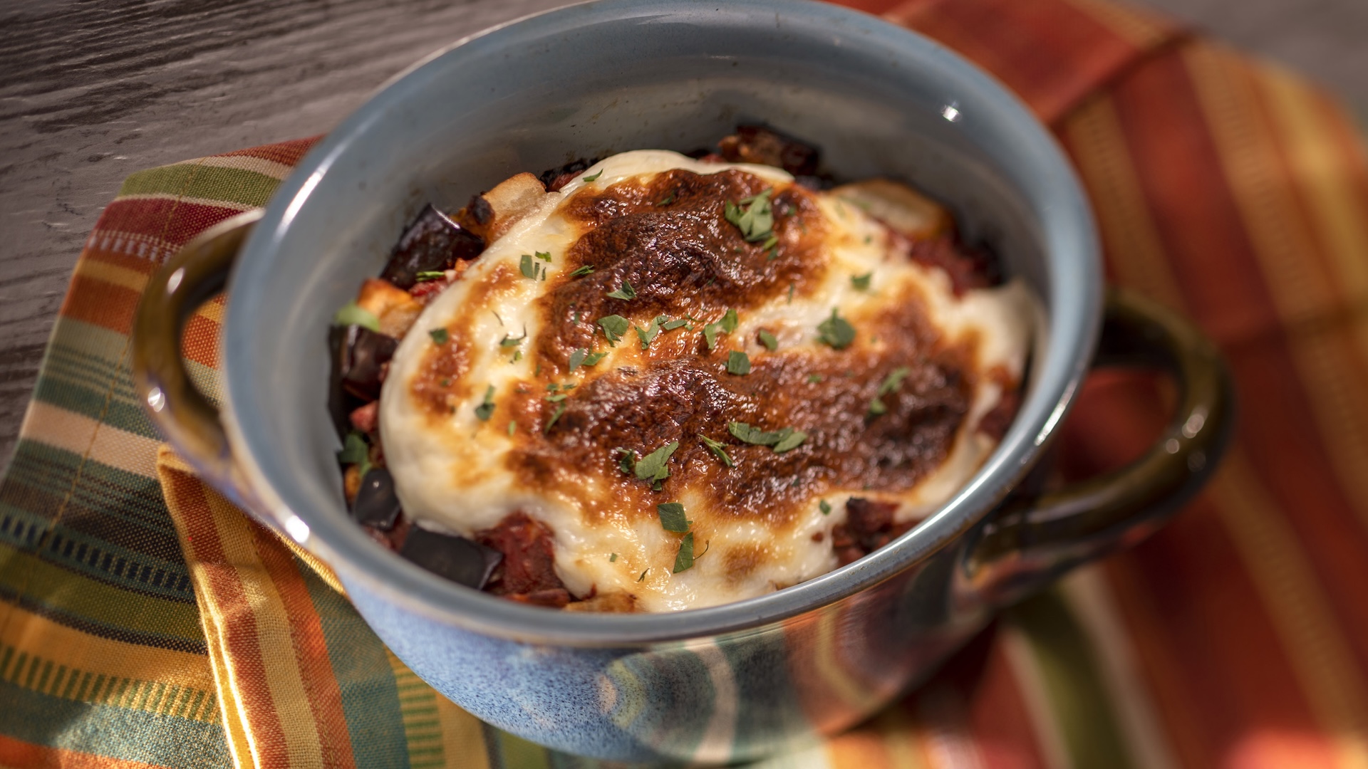 EPCOT Food & Wine Festival Moussaka featuring IMPOSSIBLE Beef