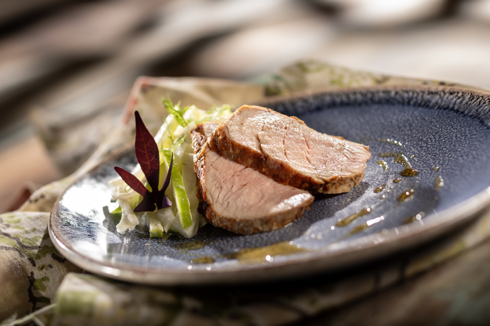 EPCOT Food & Wine Festival Grilled Cider-brined Pork Tenderloin