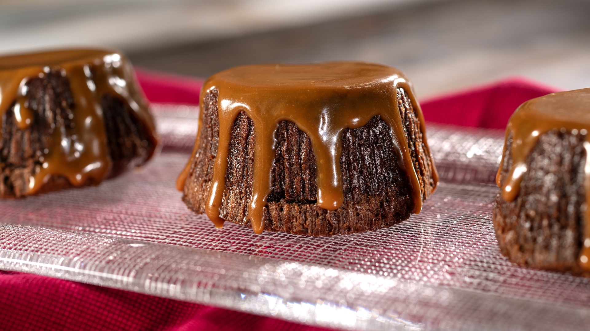EPCOT Food & Wine Festival Freshly Baked Chocolate Pudding Cake