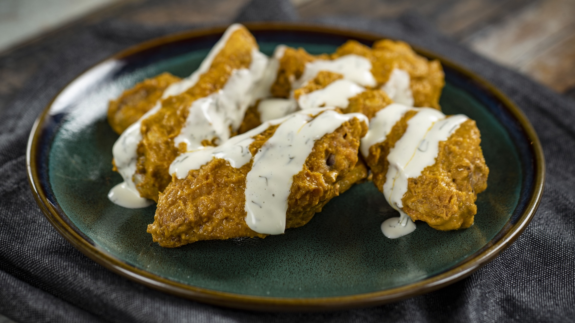 EPCOT Food & Wine Festival Unnecessarily Spicy Yet Extremely Tasty Carolina Reaper Pepper-Curry Wings