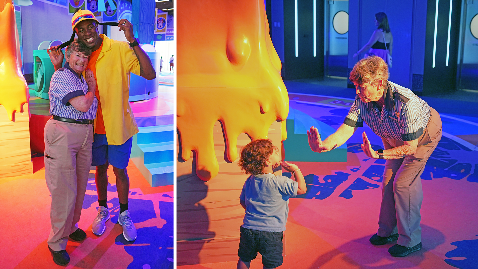 Cast Member During Cool Kid Summer at EPCOT