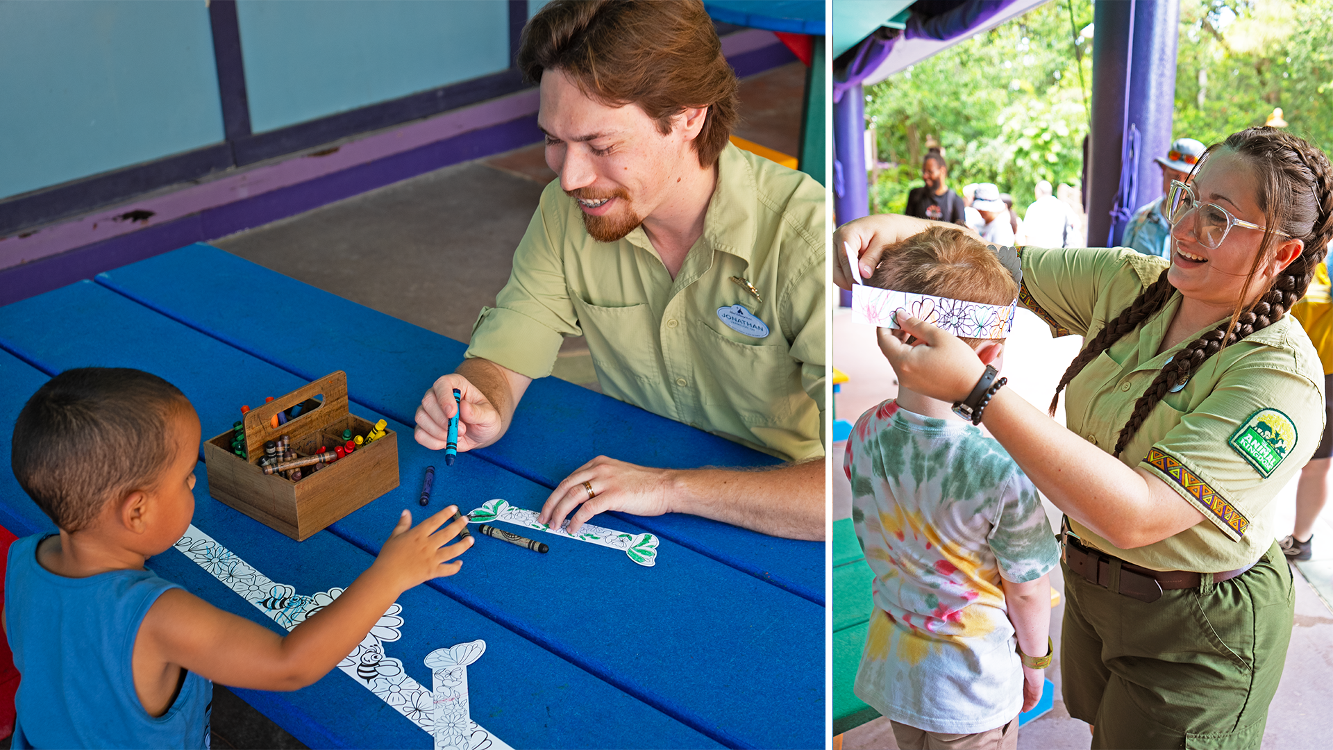 Cast Members During Cool Kid Summer at Disney's Animal Kingdom