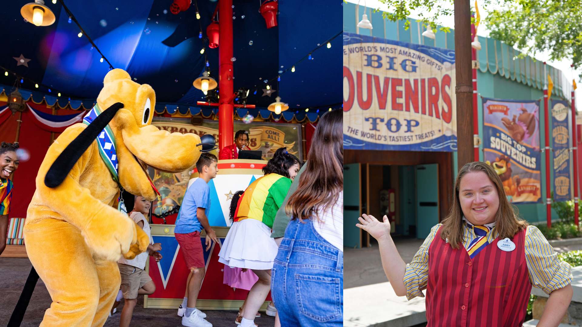 Cast Members at Magic Kingdom During Cool Kid Summer