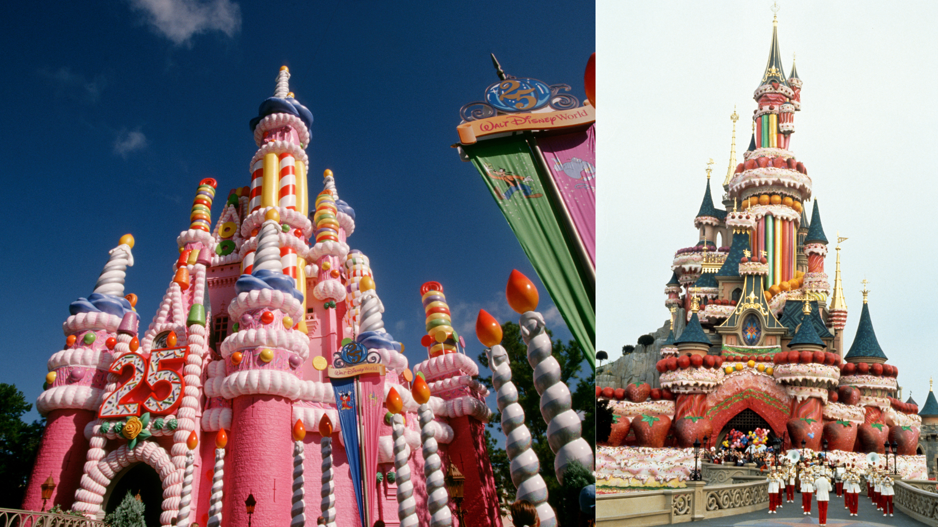 Castle Cakes at Disney Parks