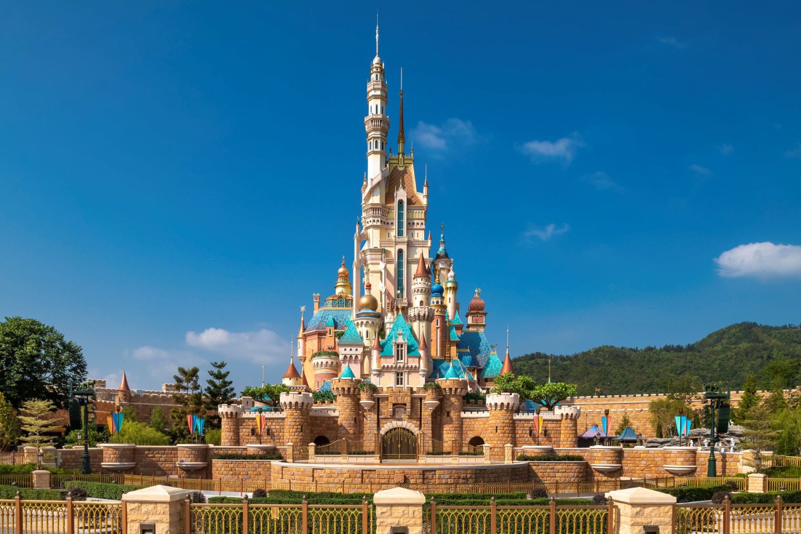 Castle of Magical Dreams at Hong Kong Disneyland