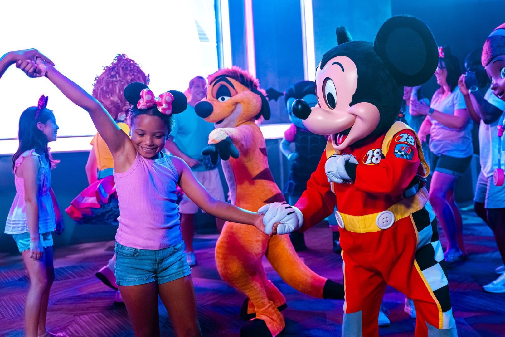 Characters at Disney's Hollywood Studios During Cool Kid Summer