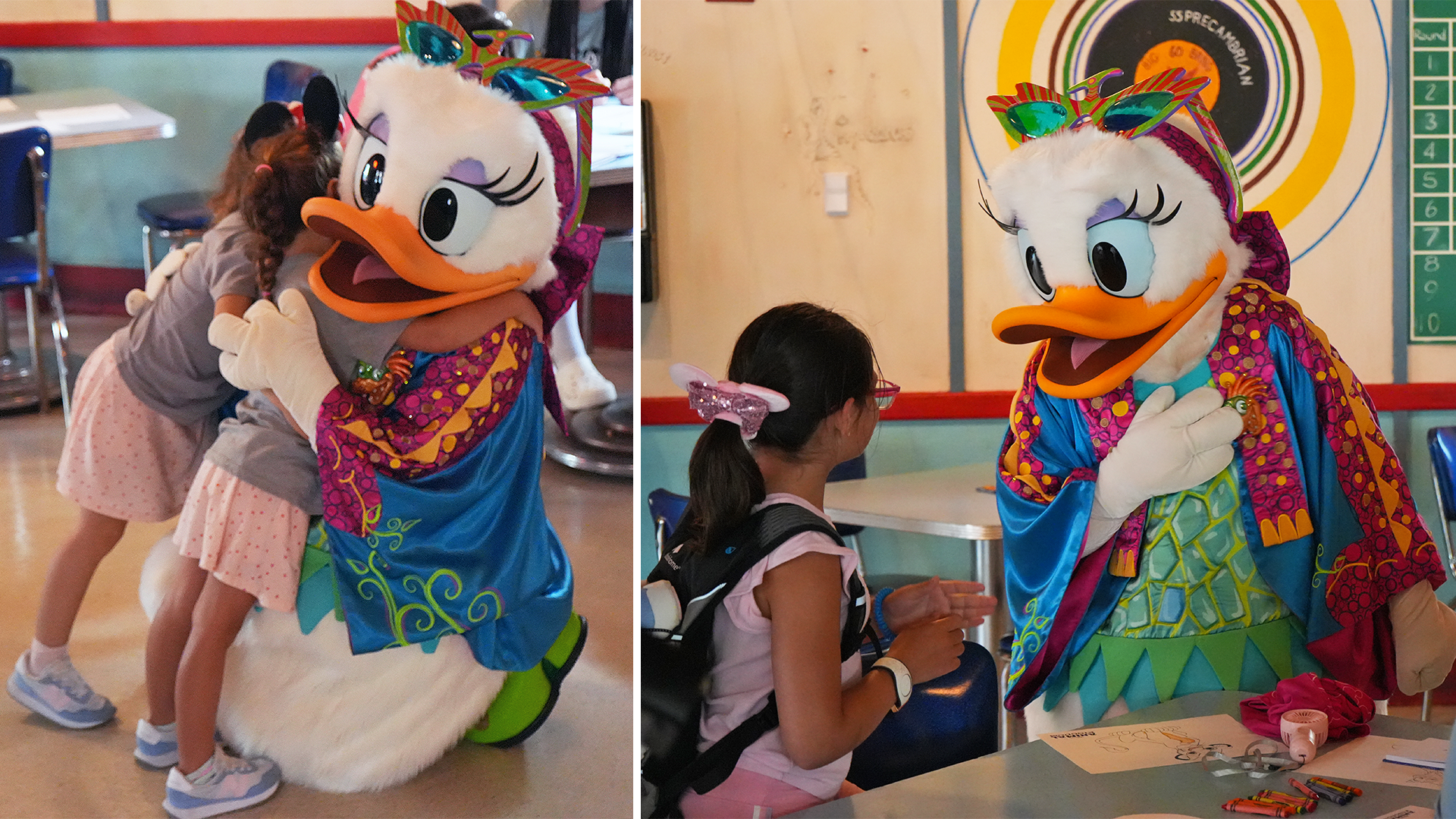 Daisy Duck at Disney's Animal Kingdom During Cool Kid Summer