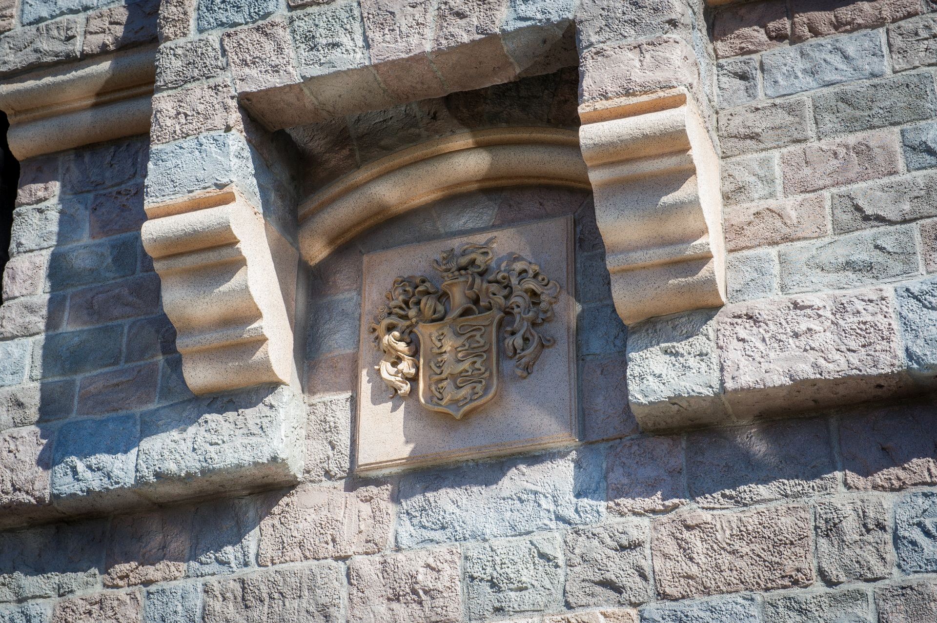 Disney Family Crest at Sleeping Beauty Castle