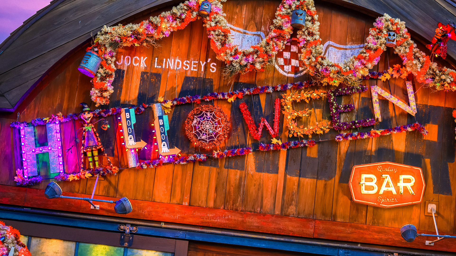 Jock Lindsey's Hangar Bar Halloween Header
