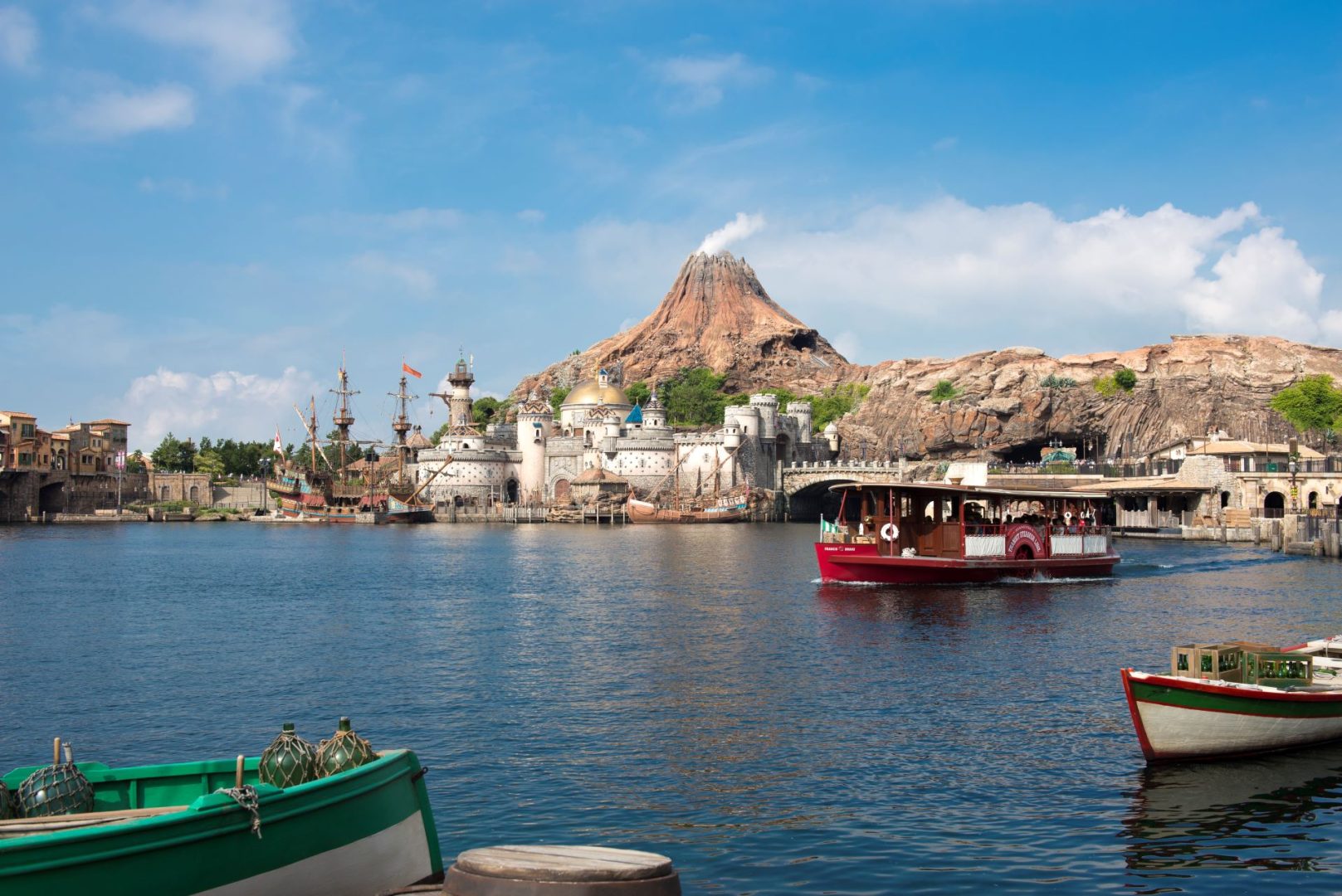 Mount Prometheus at Tokyo DisneySea