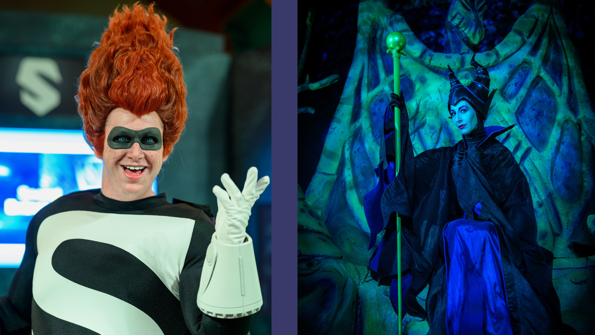 Syndrome and Maleficent Oogie Boogie Bash 2025