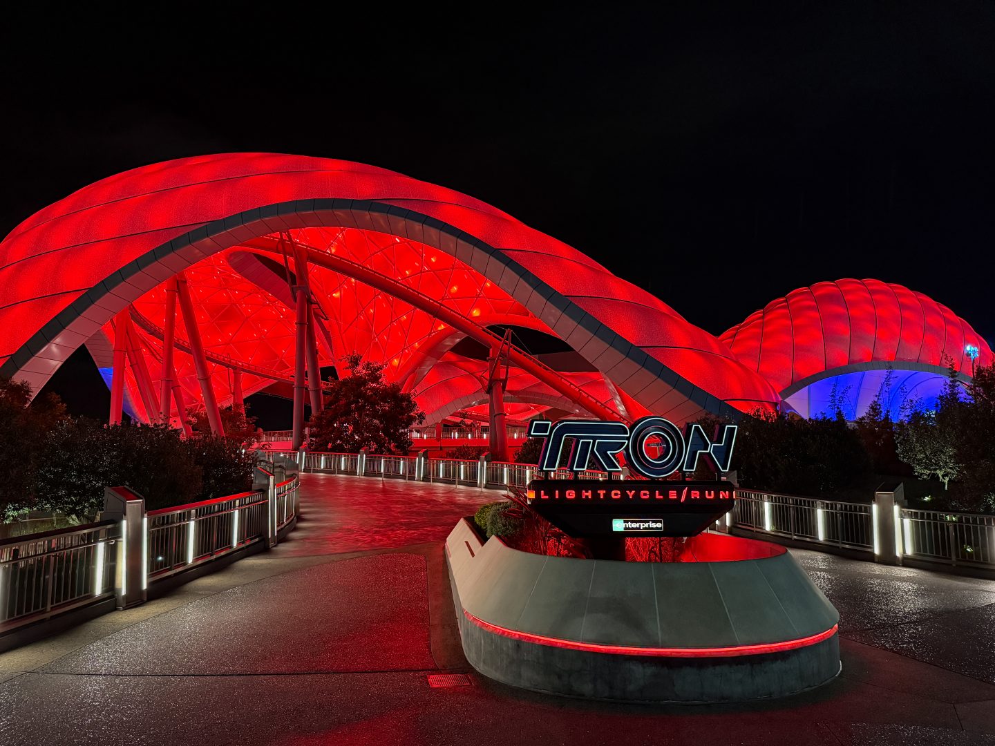 TRON ARES_Lightcycle Run_Walt Disney World_Magic Kingdom_Exterior