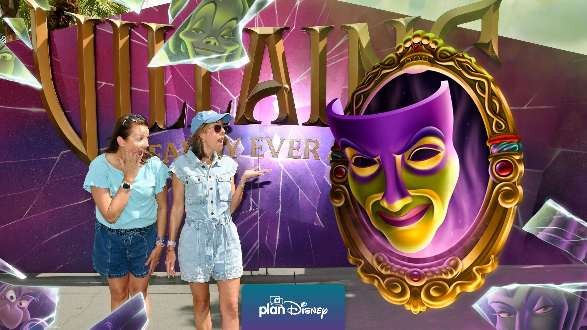 Villains and Mermaid planDisney Summer 2025