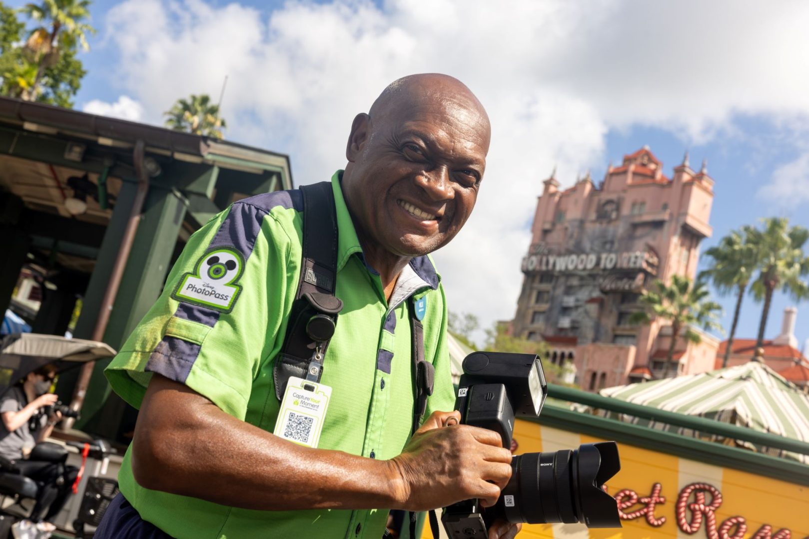 Willie with the Walt Disney Legacy Award at Walt Disney World