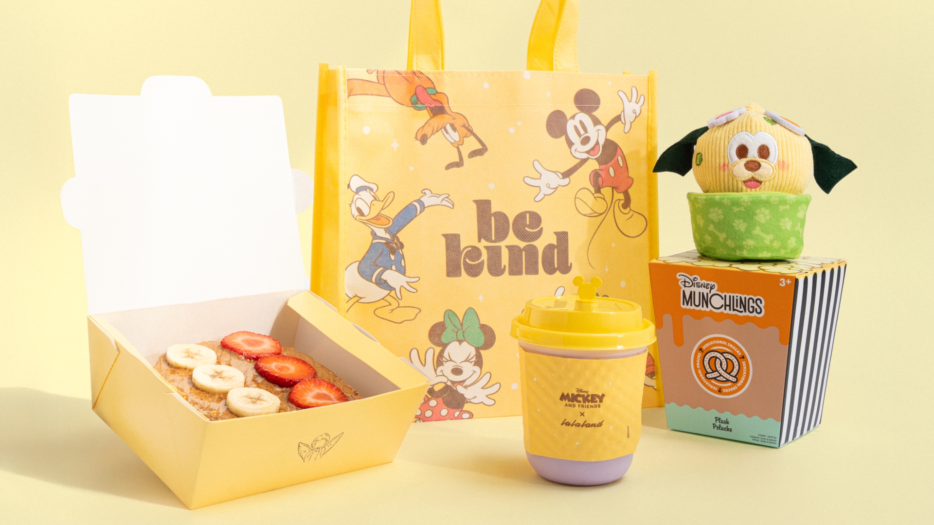 Mickey & Friends La La Land Kind Cafe Collaboration Products