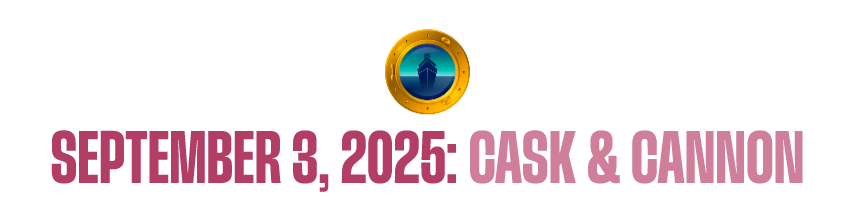 Disney Destiny Ship's Log Cask & Cannon