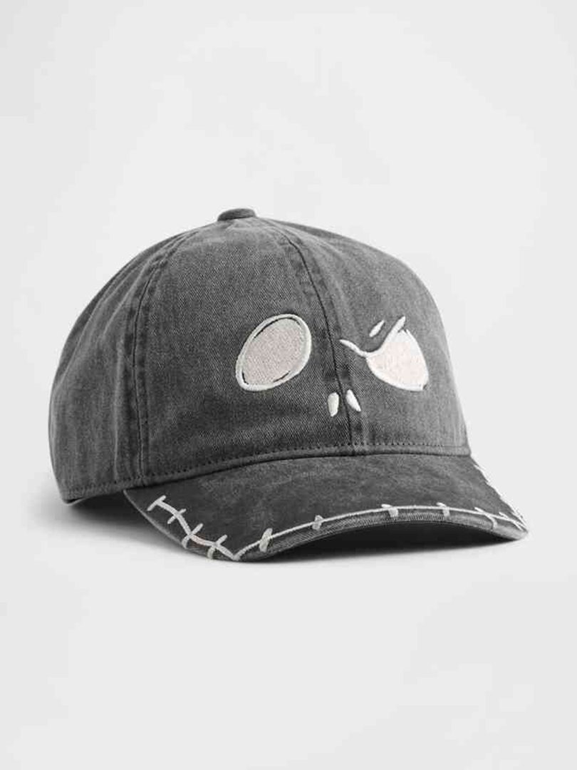 2025 Gap Nightmare Before Christmas Halloween Merchandise Collection Kids Skull Baseball Hat