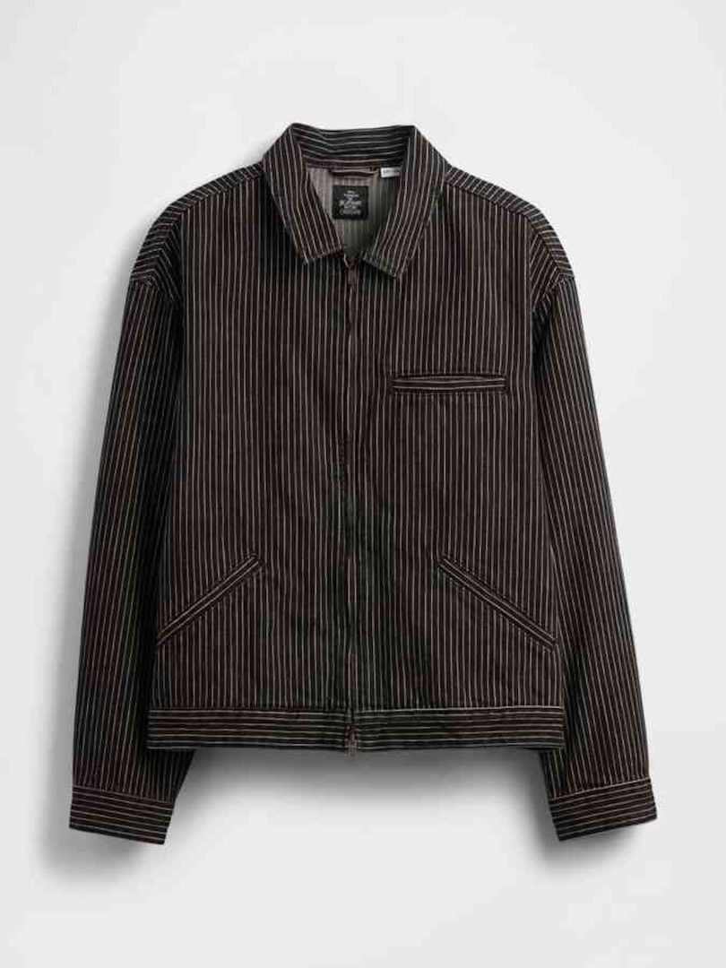 2025 Gap Nightmare Before Christmas Halloween Merchandise Collection Stripe Denim Jacket