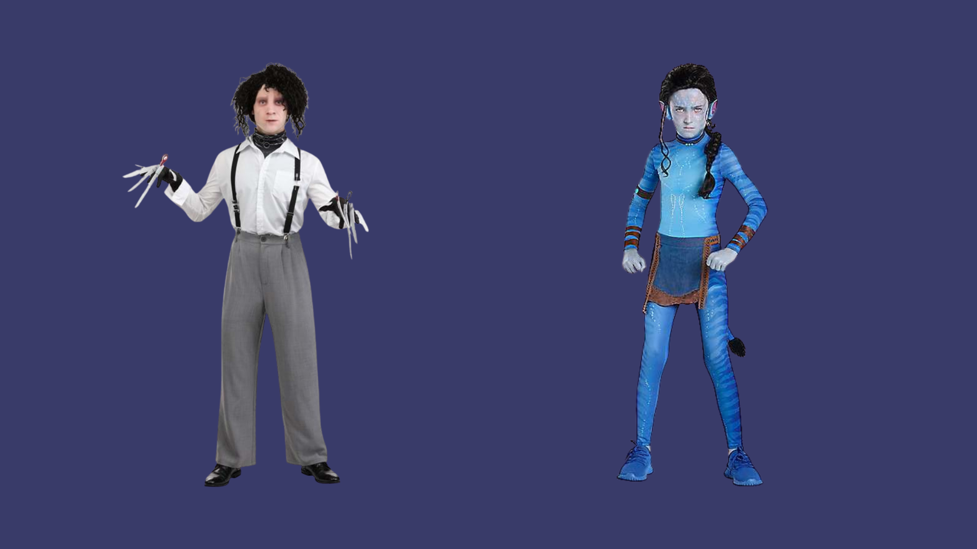 Edward Scissorhands Men's Costume and Spirit Halloween Kids Jake Sully Costume