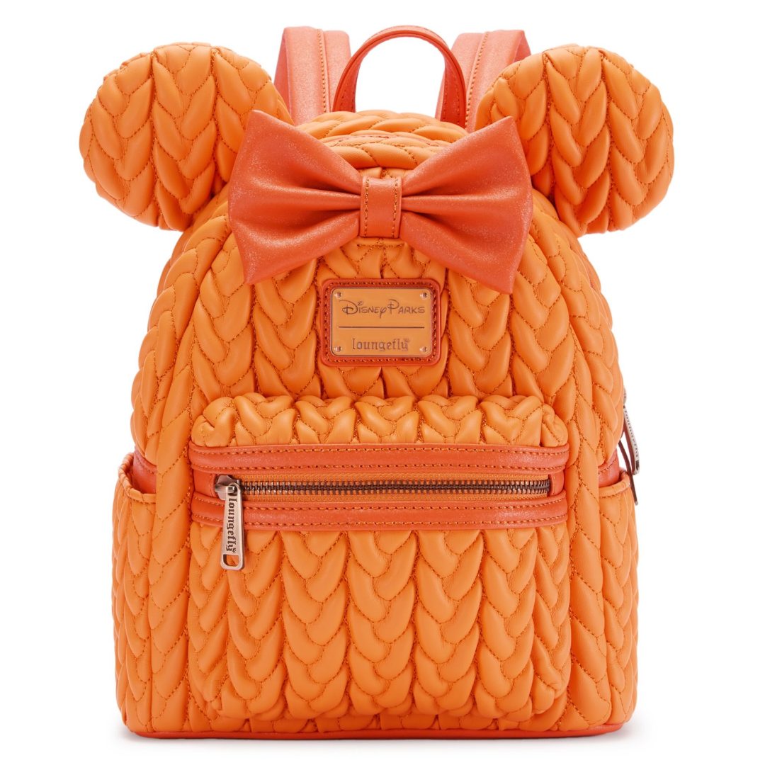 Disney Store Halloween Pumpkin Spice Collection Scented Loungefly Mini Backpack