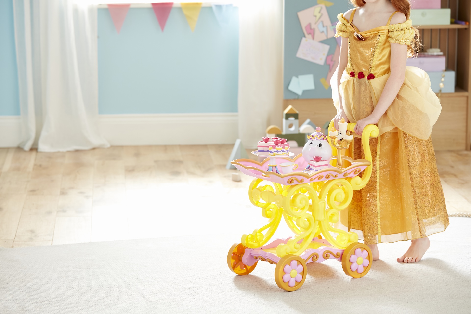 Disney Store Top Holiday Toy Picks Belle Tea Cart