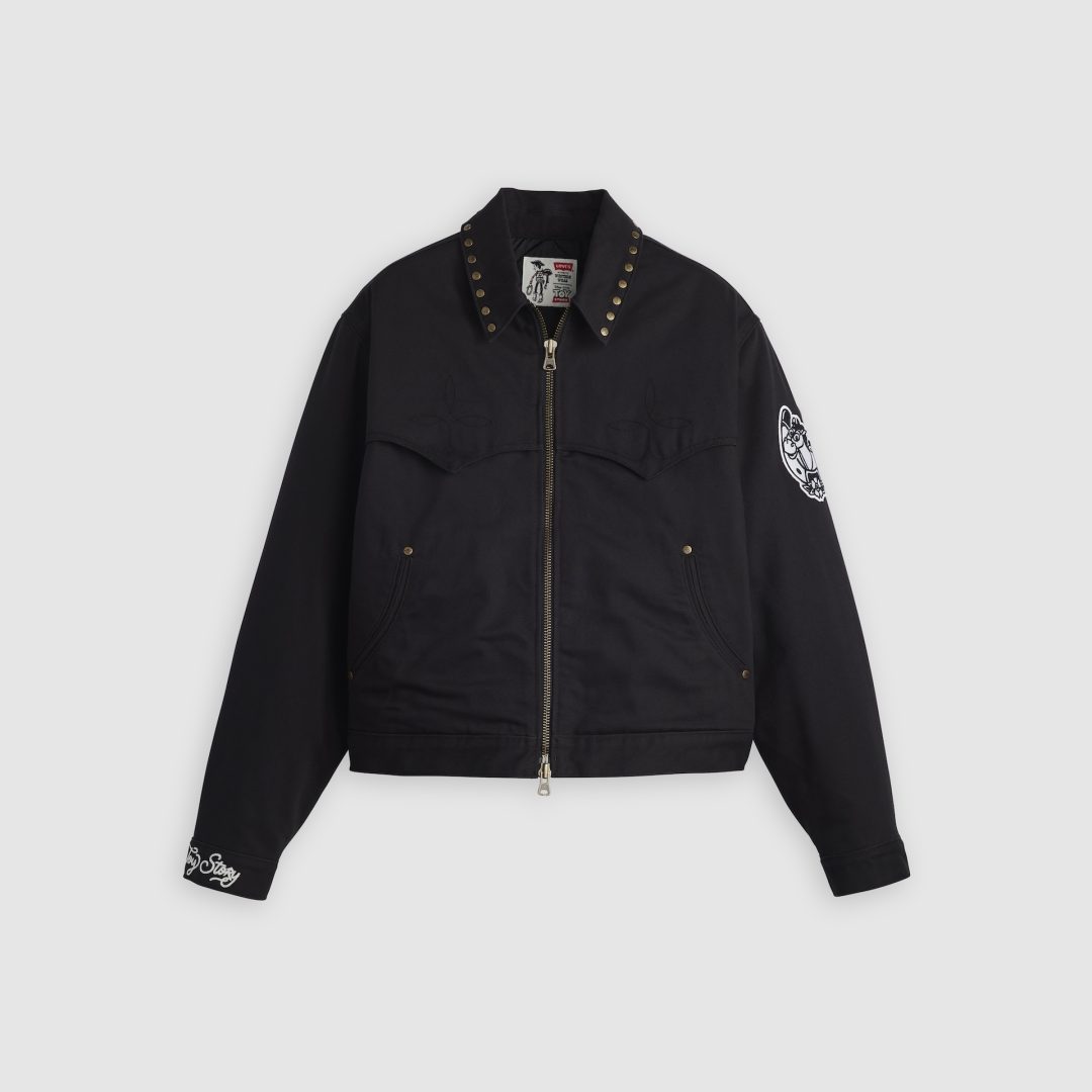 2025 Disney Pixar Toy Story Levi's Collection Black Denim Jacket