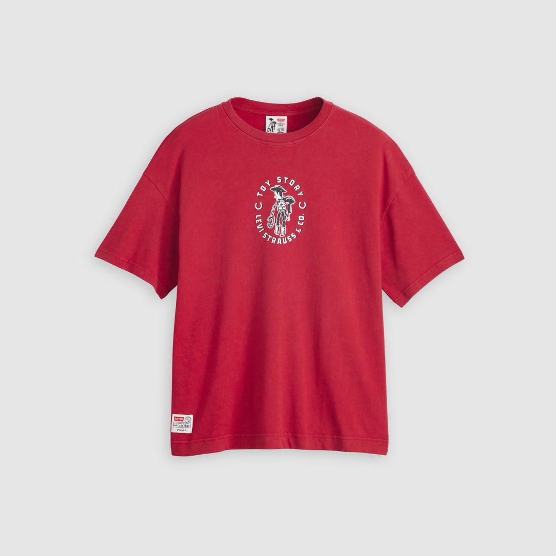 2025 Disney Pixar Toy Story Levi's Collection Red Tee