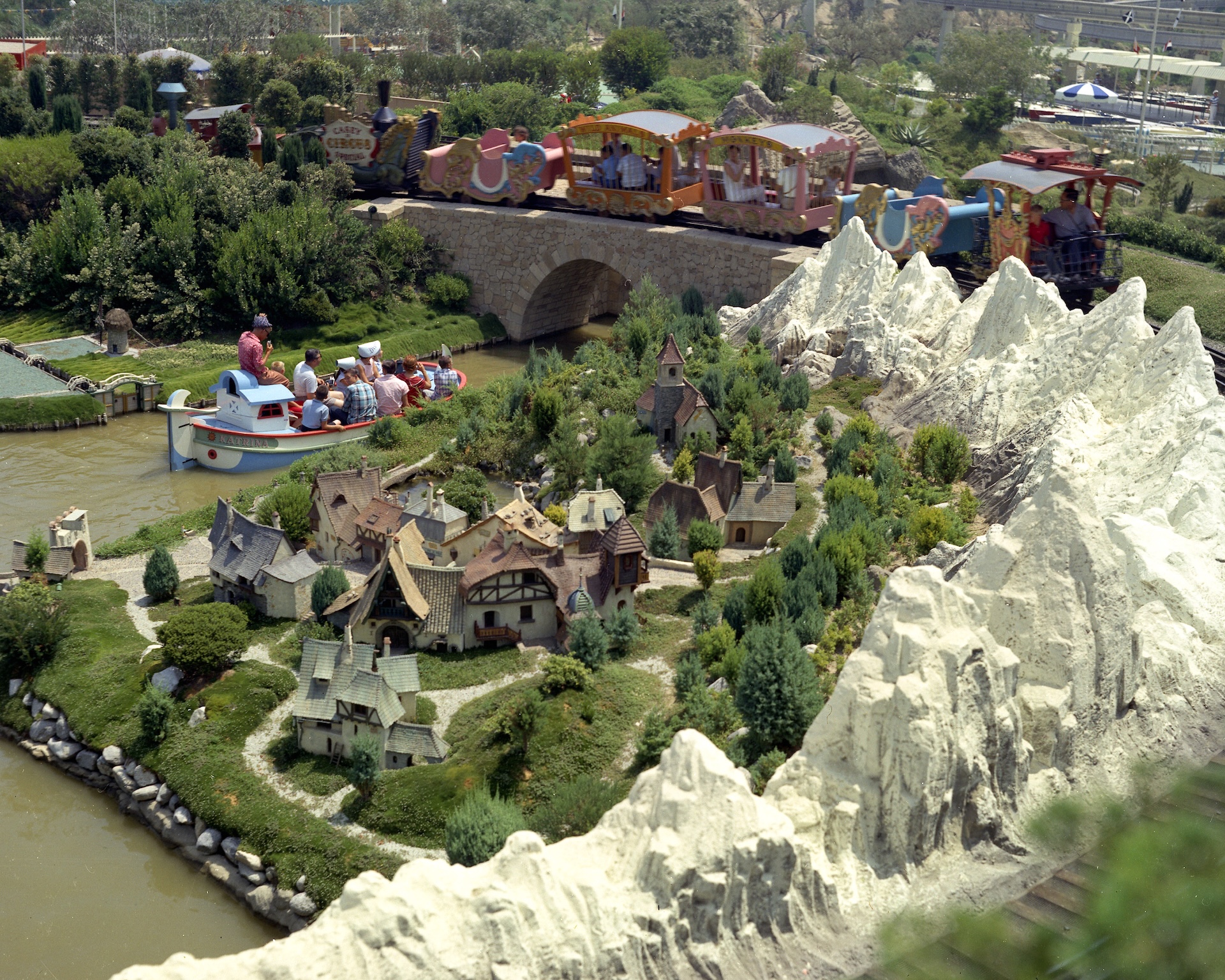 Storybook Land Canal Boats at Disneyland