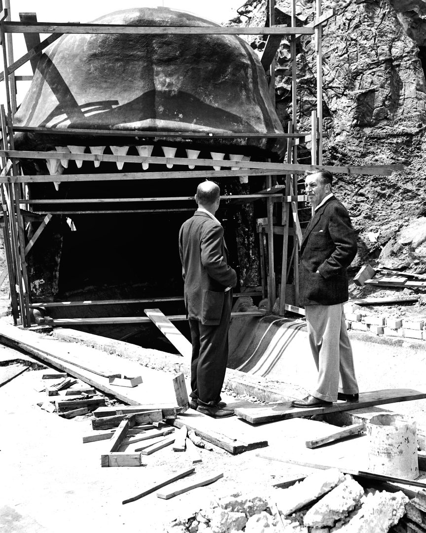 Construction of Storybook Land Canal Boats at Disneyland