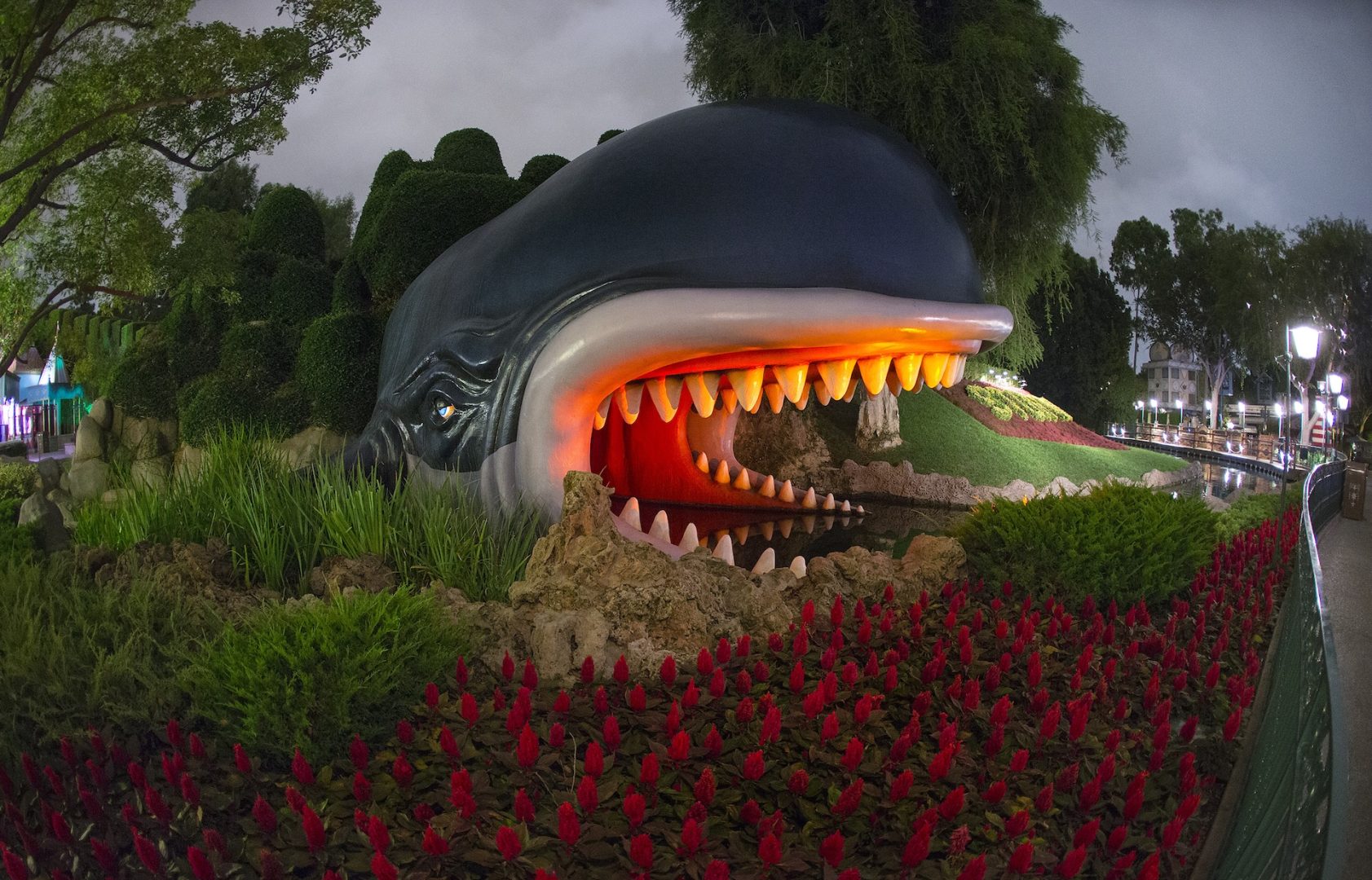 Storybook Land Canal Boats at Disneyland Monstro