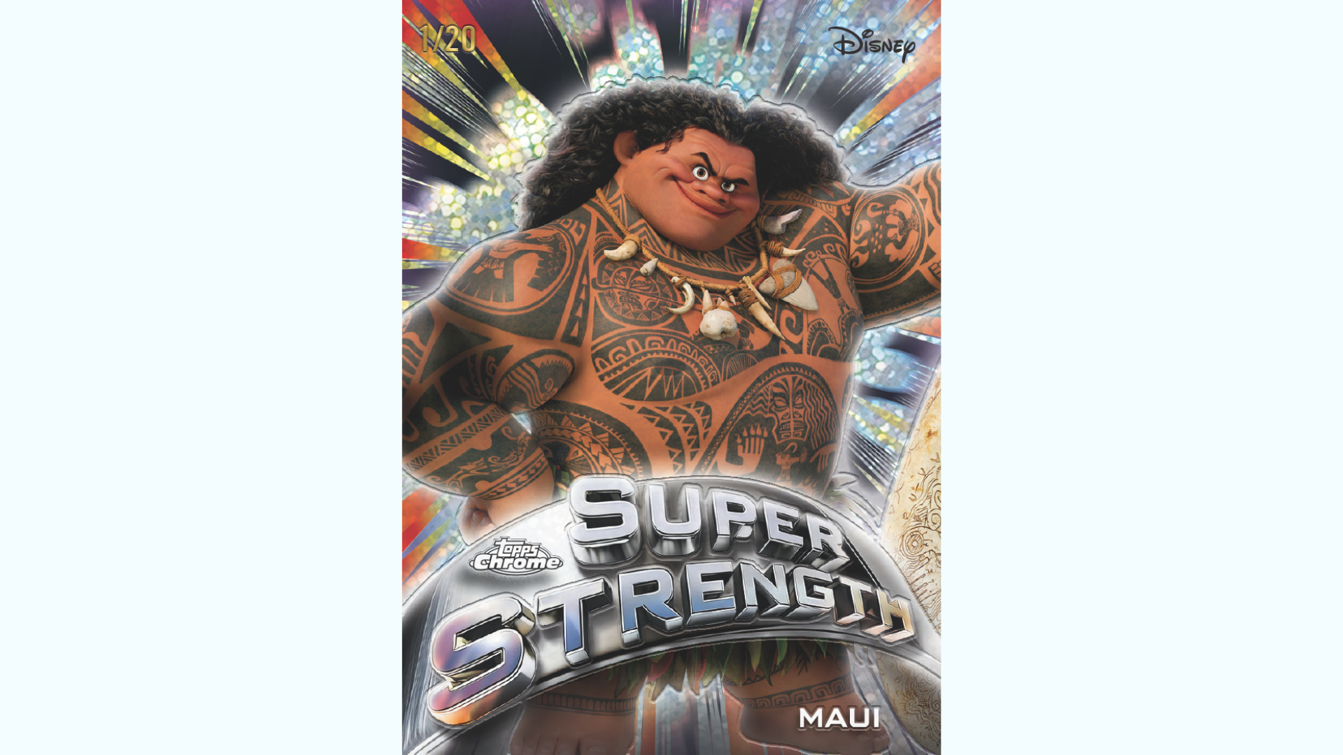 2025 Topps Chrome Disney with Maui