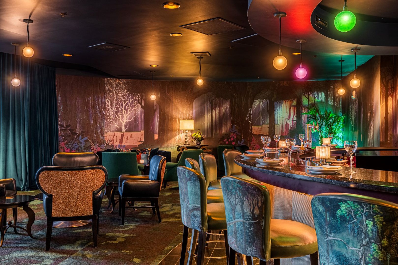 Broken Spell Lounge at the Disneyland Hotel