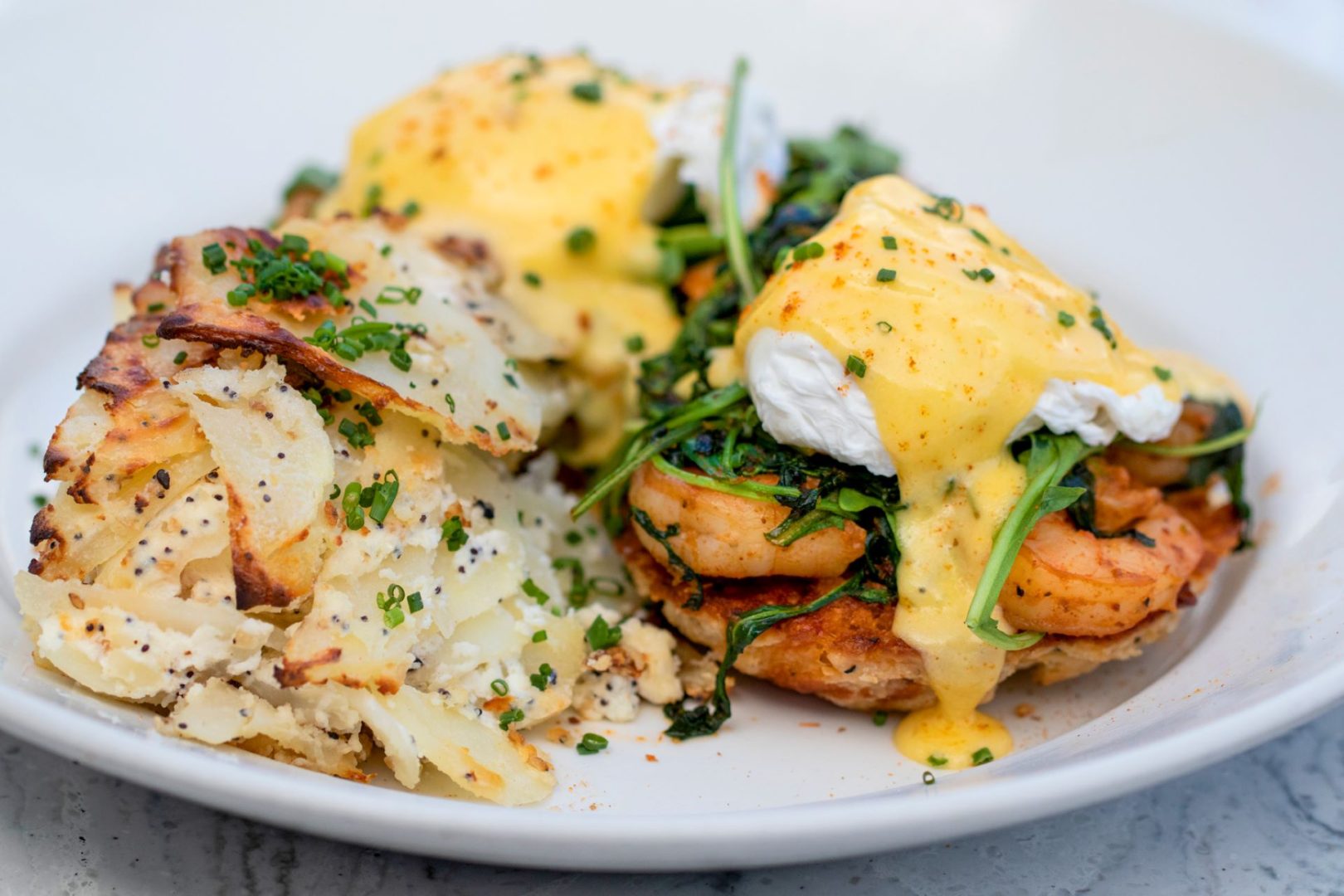 Cajun Shrimp Benedict
