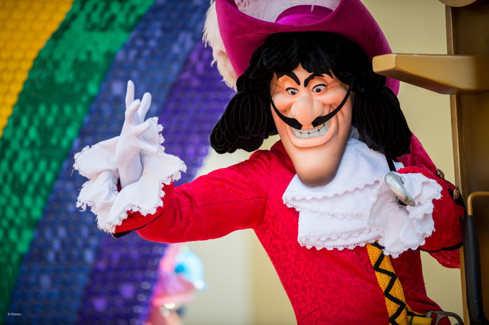 Captain Hook at Magic Kingdom