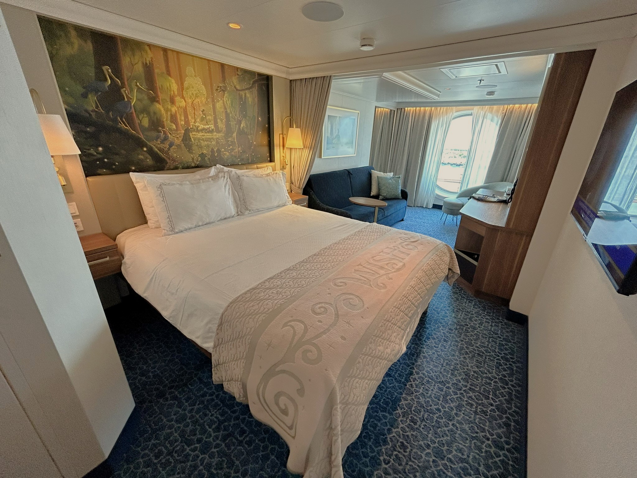 Disney Wish Family Oceanview Staterooms