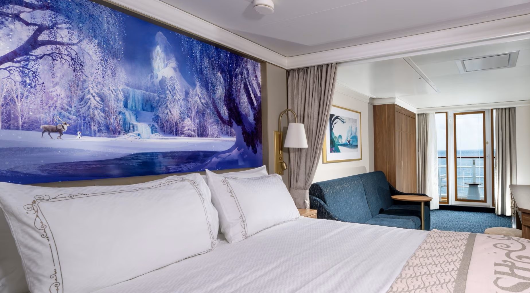 Disney Wish Frozen Stateroom