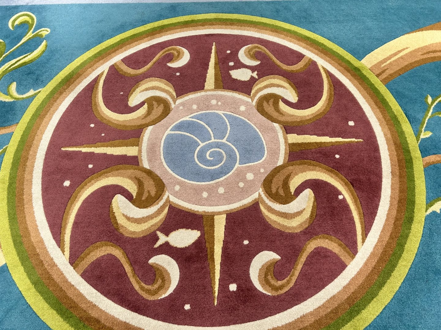 Disney Wish Hallway Shell Carpet