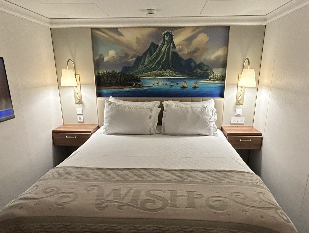 Disney Wish Moana Inside Stateroom