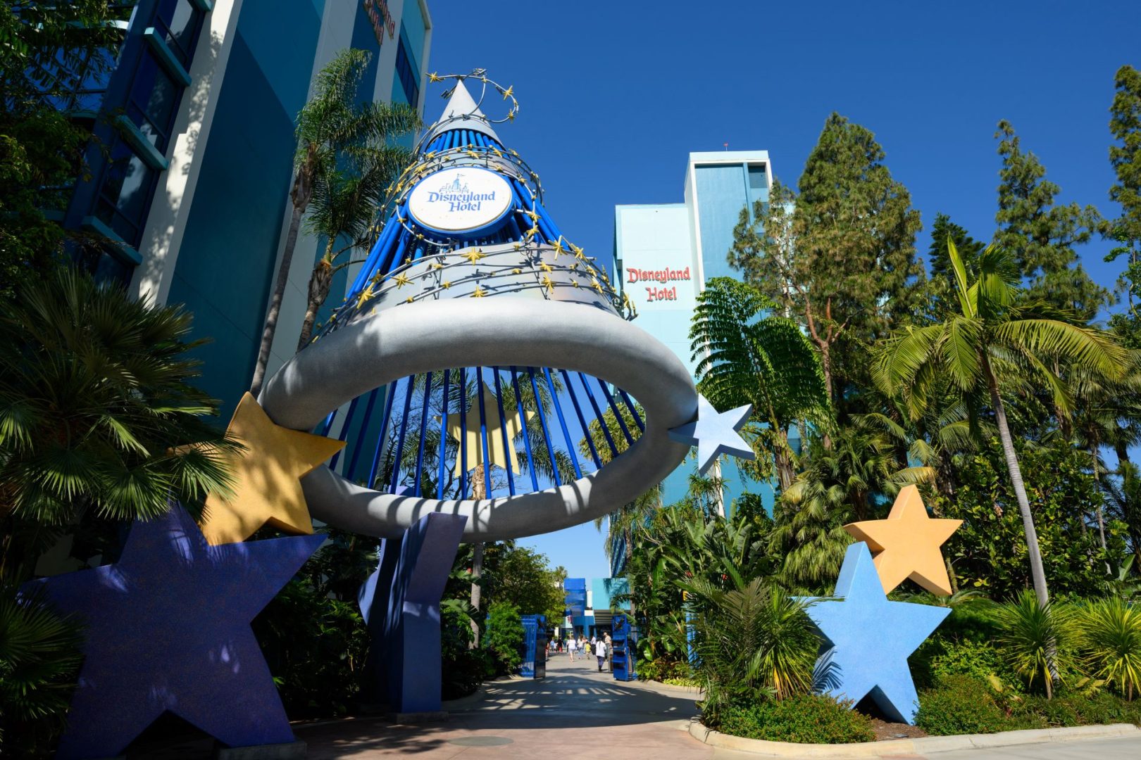 Disneyland Hotel Entrance
