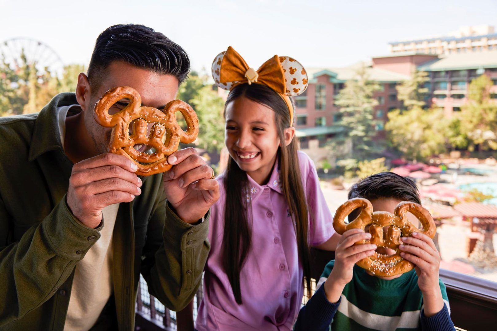 Family at Disney's Grand Californian Hotel and Spa