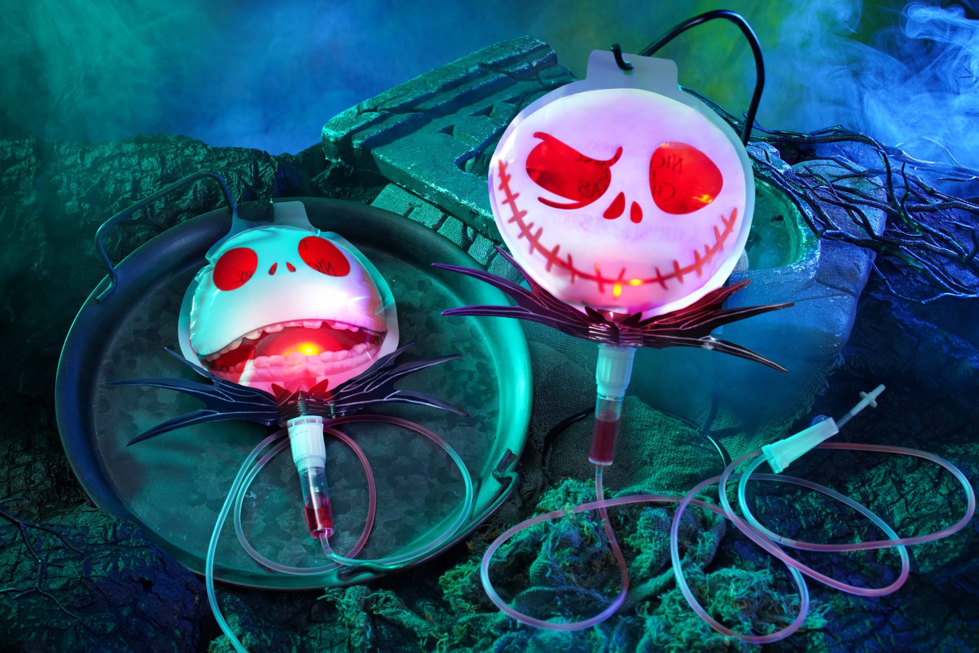 Glowing Blood Bag Special Drink