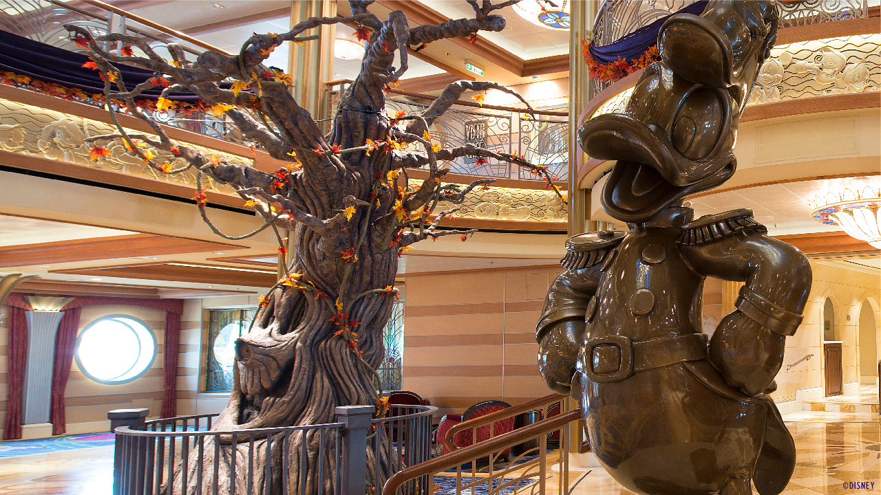 Halloween Trees on Disney Ships