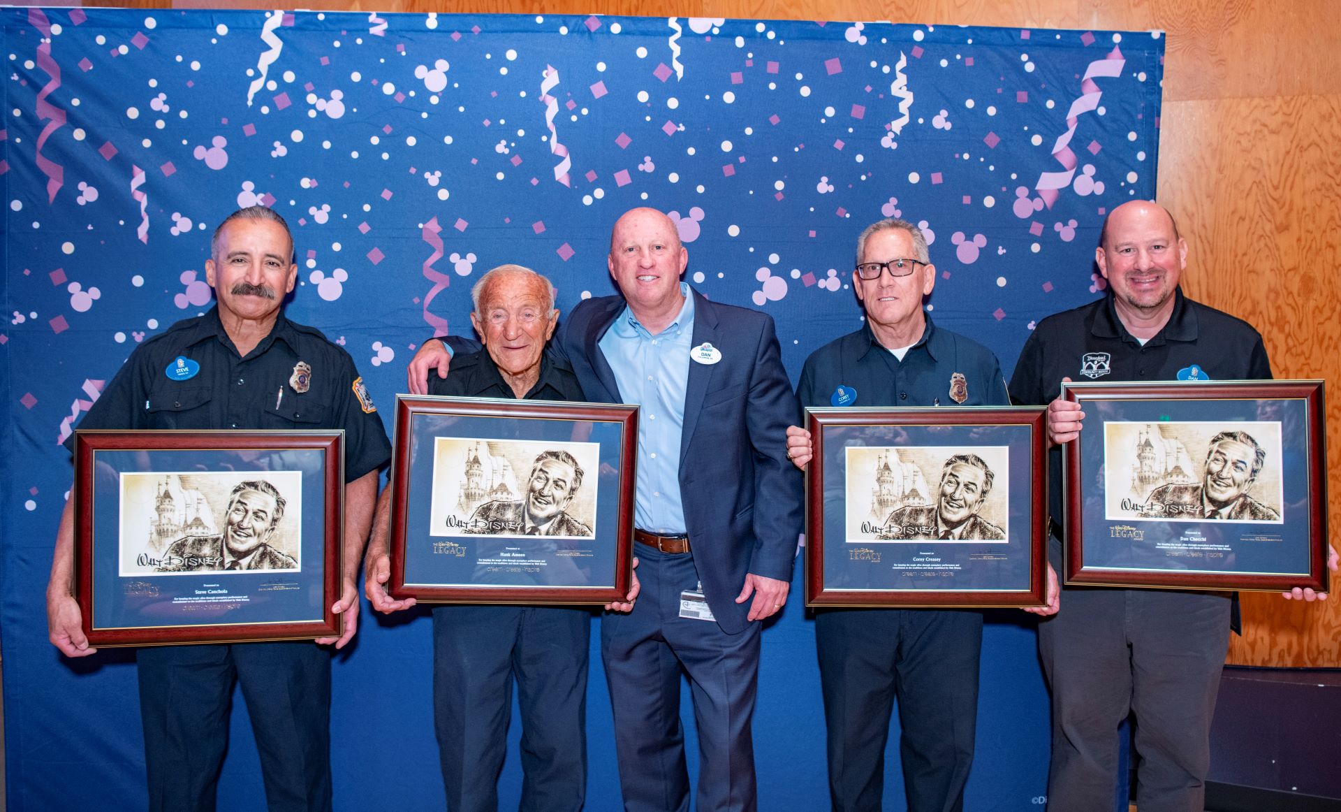 Hank and Other Walt Disney Legacy Award Recipients